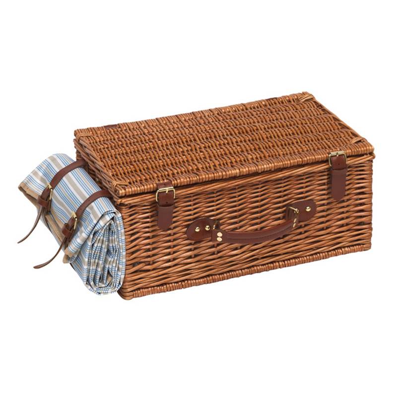 Piknikový kôš s riadom pre 4 osoby Piknikový kôš s riadom pre 4 osoby